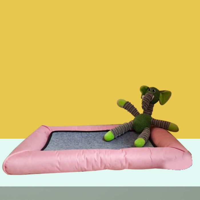 Pink Square Cooling Bed ( Dogs & Cat)