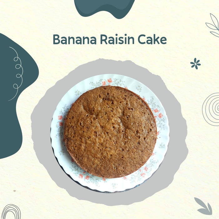 Banana & Raisin Cake