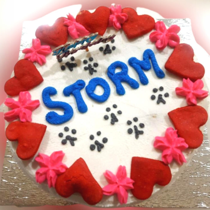 Peanut Butter Mango Cake & Chicken Liver Treats Combo