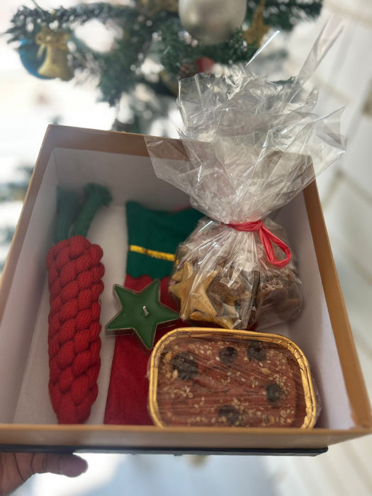 Christmas Hamper 3(Cookies, Mini Cake & Toy )