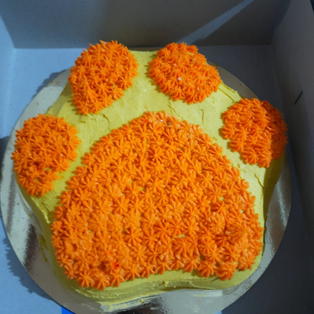 Tiger Shape Design Cake – Creme Castle