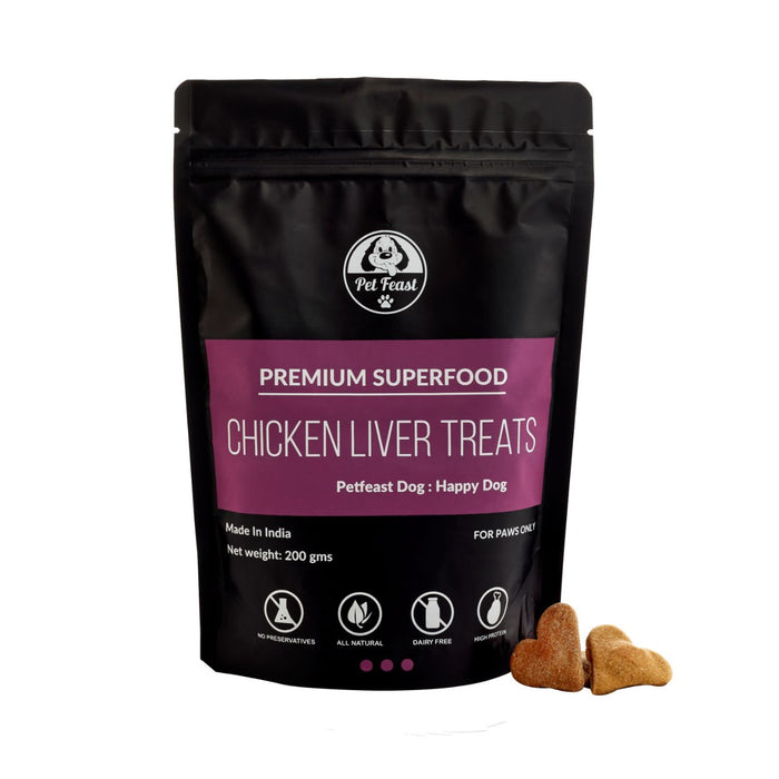 Peanut Butter Mango Cake & Chicken Liver Treats Combo