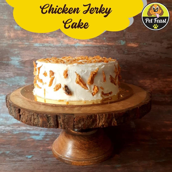 Chicken Jerky Cake