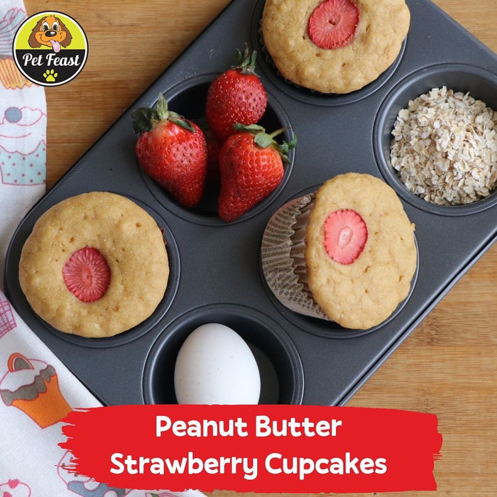 Fresh Cakes for Pune: Strawberry Cupcakes( Pack of 6 Veg)
