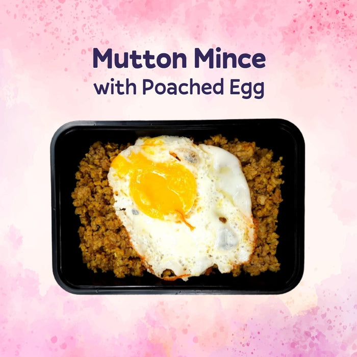 Mutton Mince & Poached Egg Meal