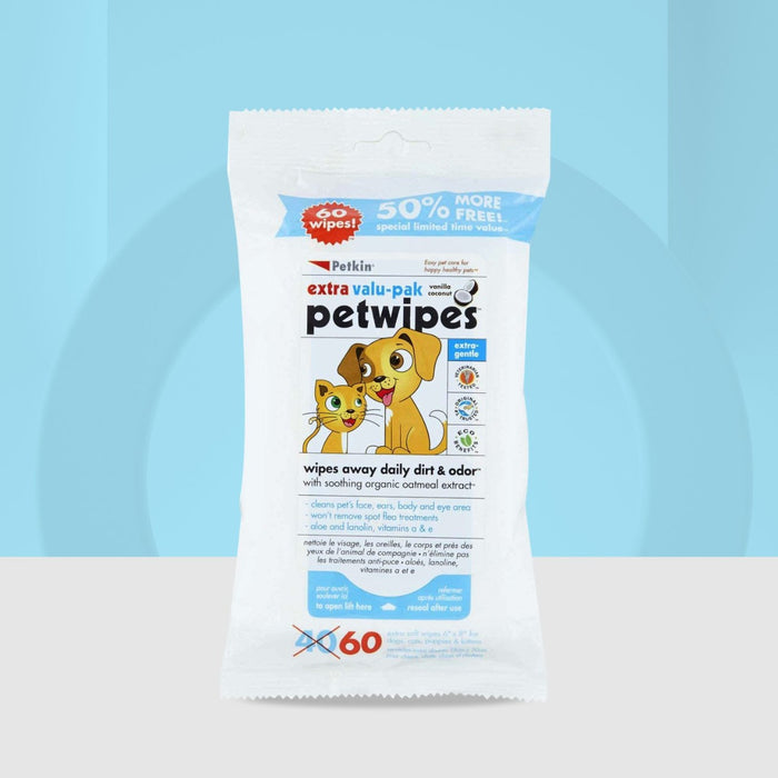 Pet wipes & Eco Friendly Poop Bags Combo