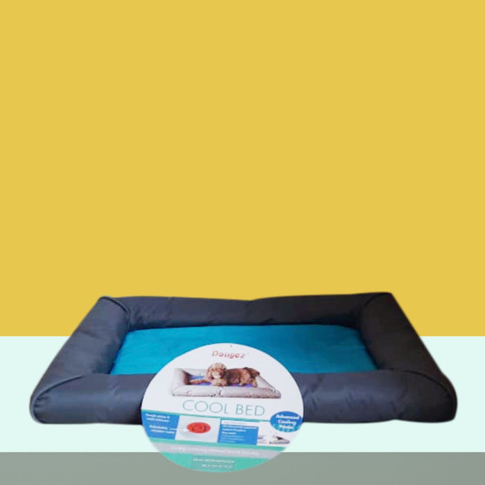 Blue Square Cooling Bed ( Dogs & Cat)